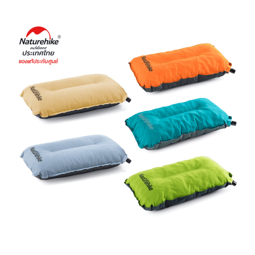 หมอนพองลมอัตโนมัติ Naturehike สีเหลือง